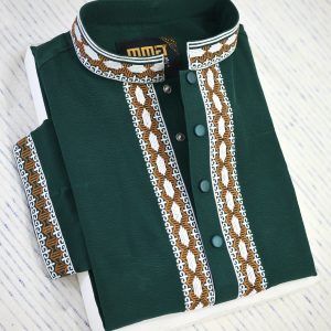 গ্রীন এমব্রয়ডারি পাঞ্জাবি